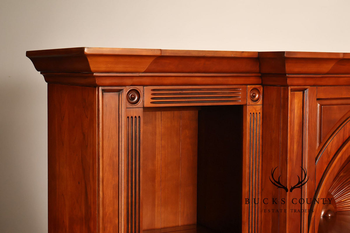 Harden Chippendale Style Cherry Library Bookcase