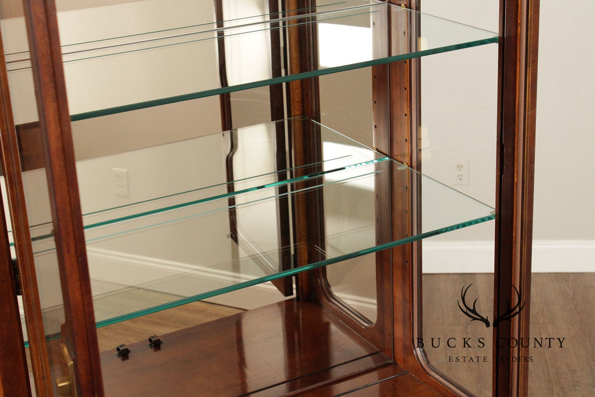 Henredon 'Folio 16' Asian Inspired Display Cabinet