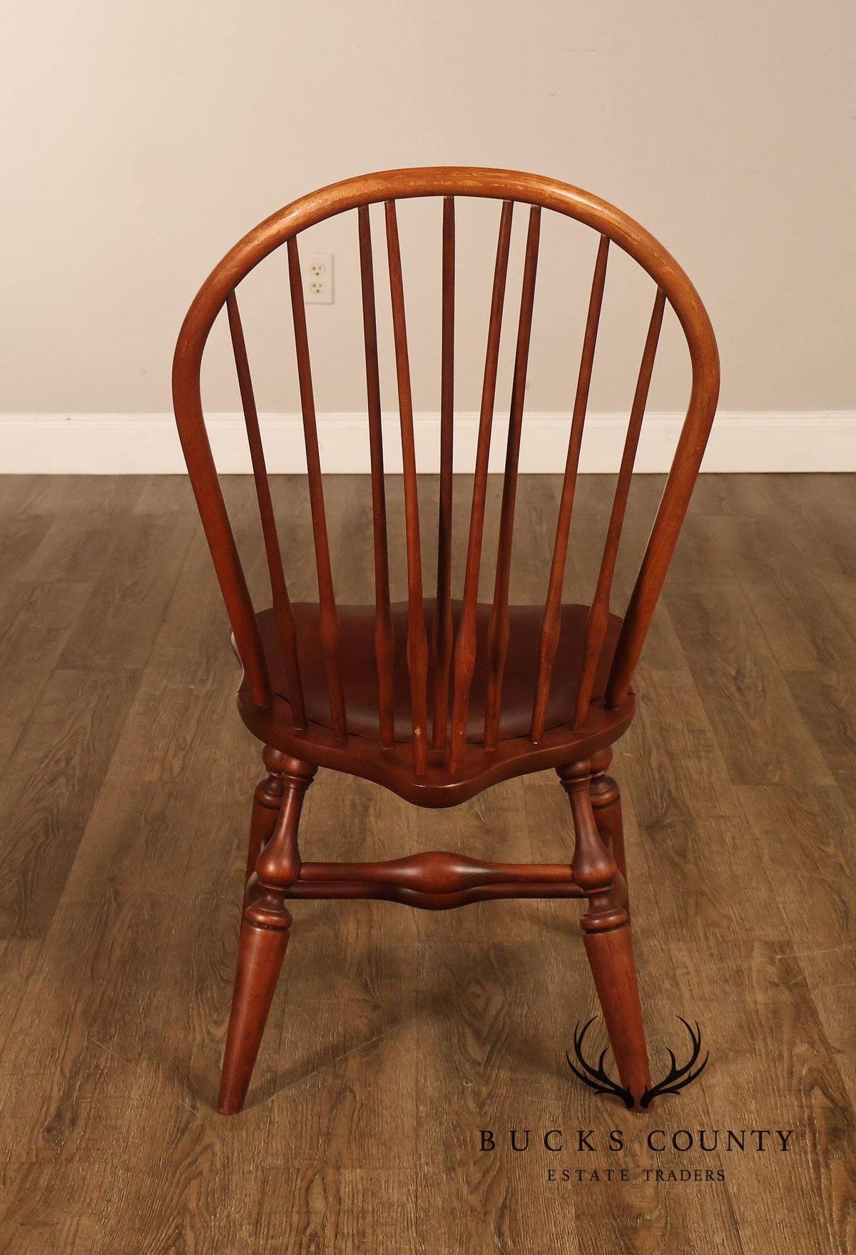 Knob Creek Set Of Three Windsor Fan Back Dining Chairs