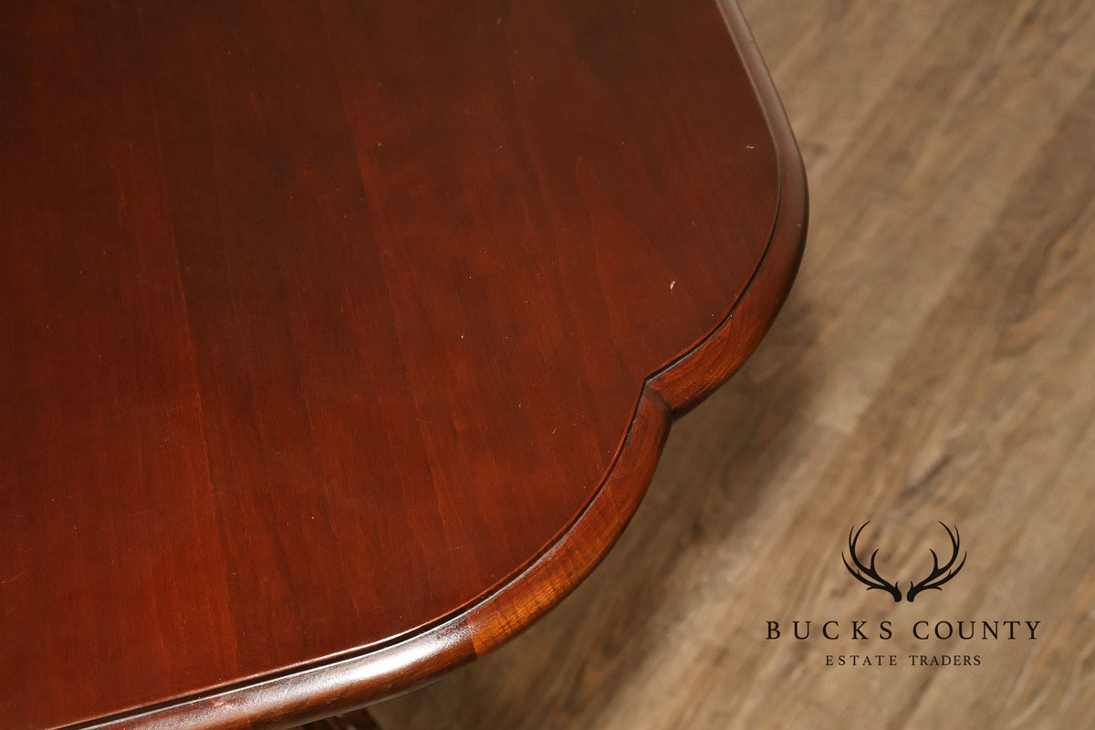 Statton Cherry Double Pedestal Dining Table