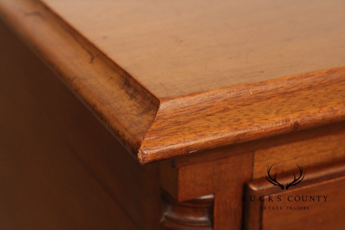 Antique Philadelphia Chippendale Style Mahogany Lowboy