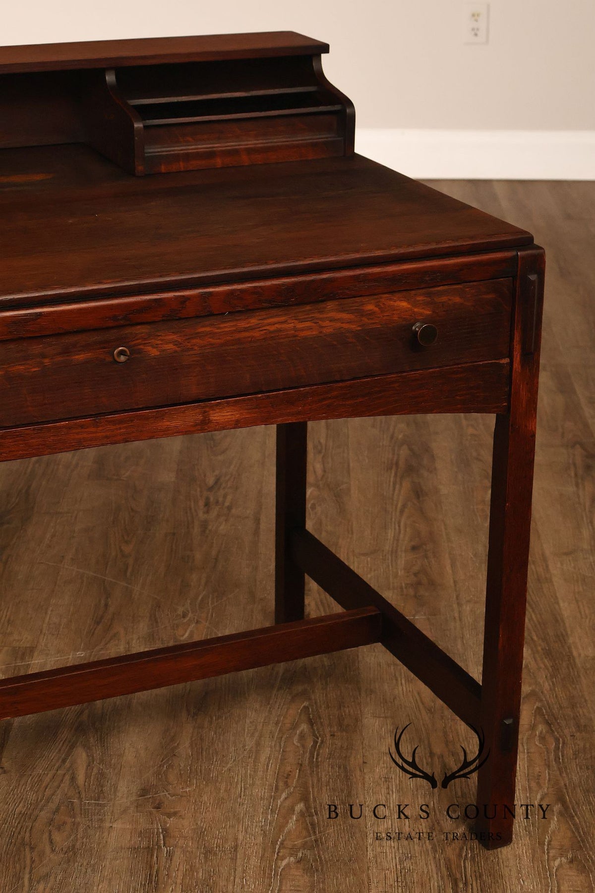 Limbert Antique Arts & Crafts Oak Writing Desk #492 1/4