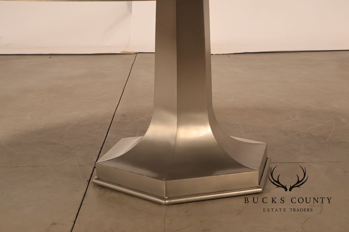 Restoration Hardware '1940s Belgian Metal' Dining Table