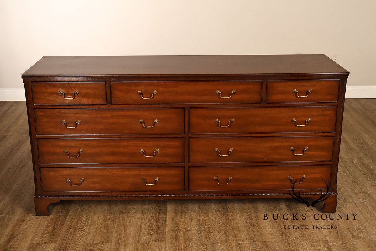 Kittinger Chippendale Style Mahogany Long dresser