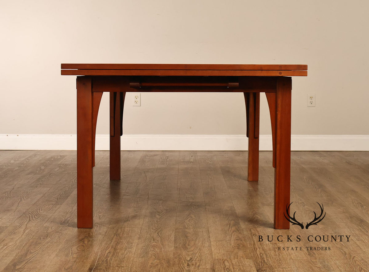 Stickley Mission Collection Cherry Draw Top Extension Dining Table