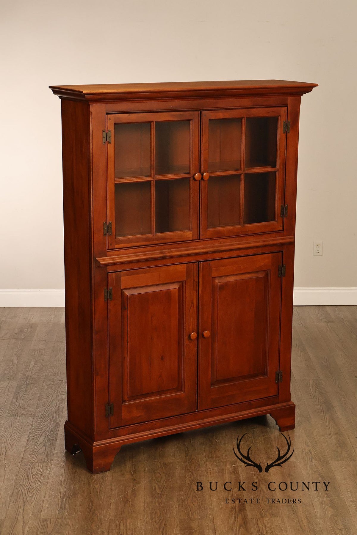 Lexington Bob Timberlake Cherry Four Door Lighted China Cabinet