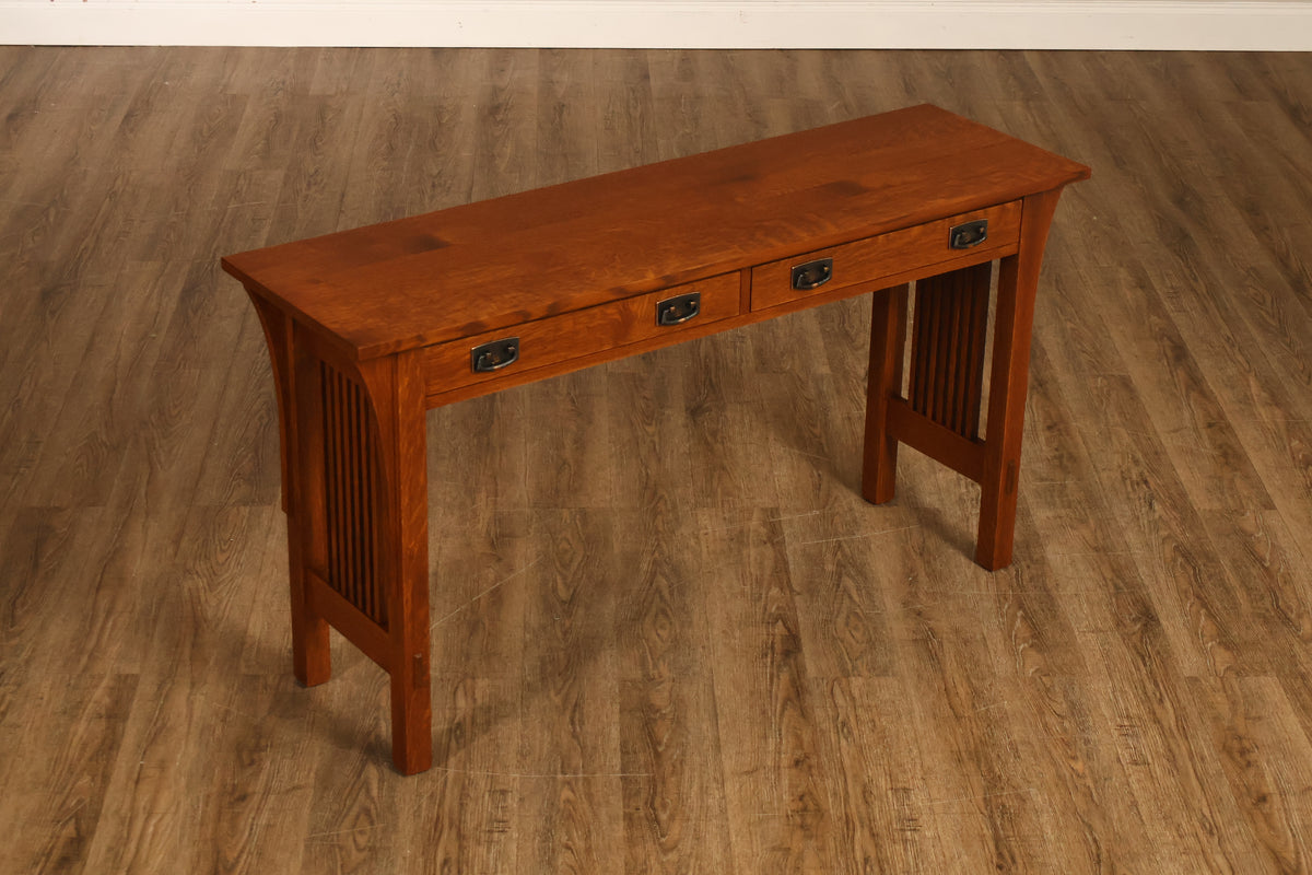 Stickley Mission Collection Oak Sofa Table