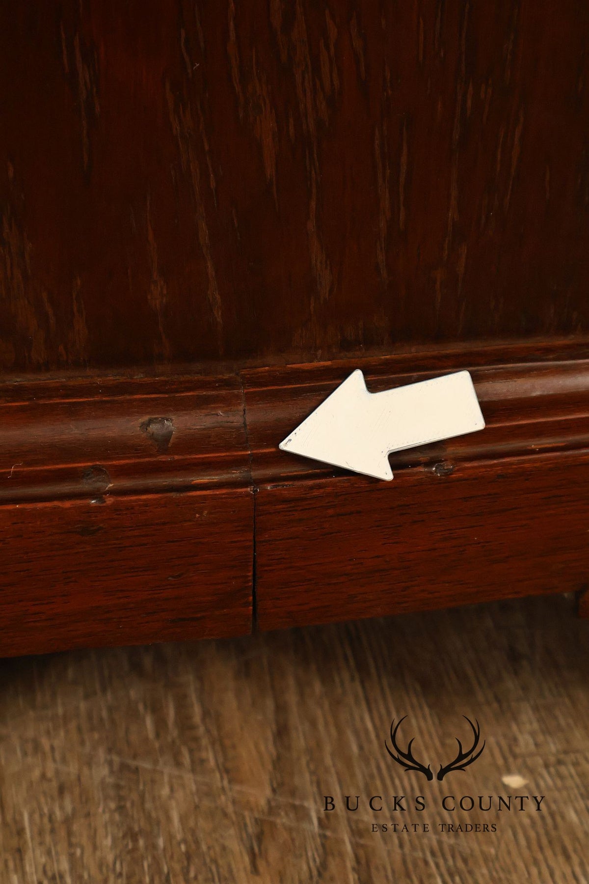 Campaign Style Mahogany Low chest