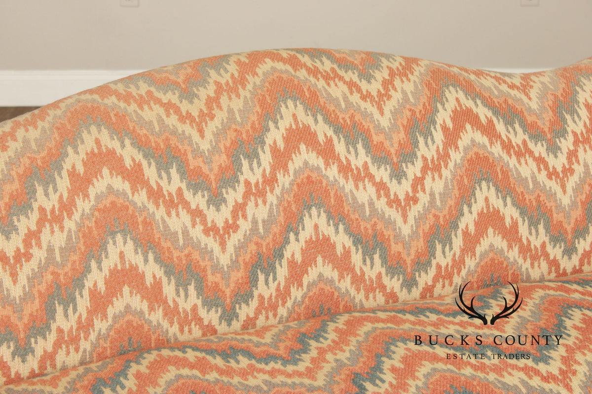 Southwood Chippendale Style Mahogany Sofa