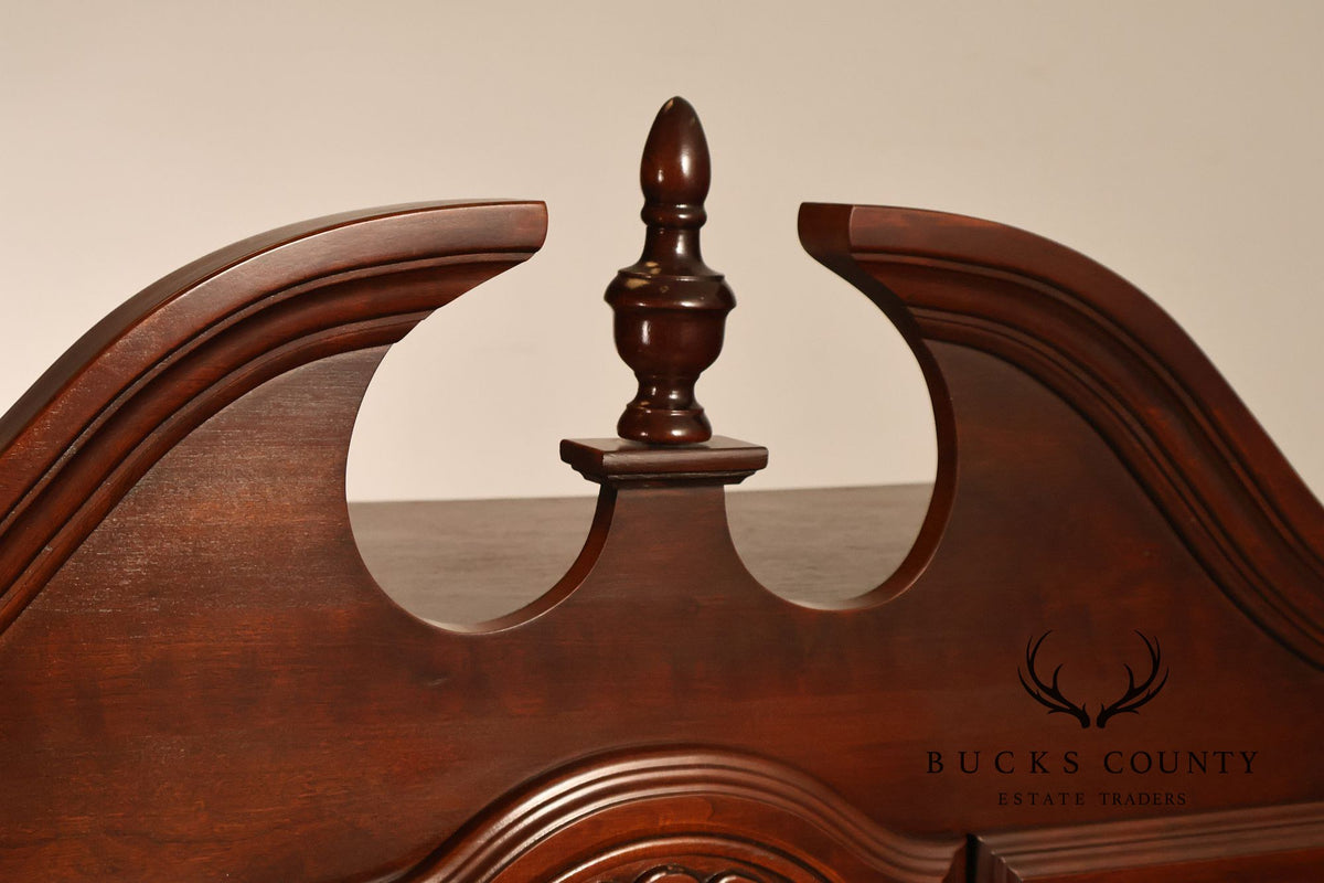 Sumter Cabinet Co. Queen Anne Style Cherry Highboy Dresser