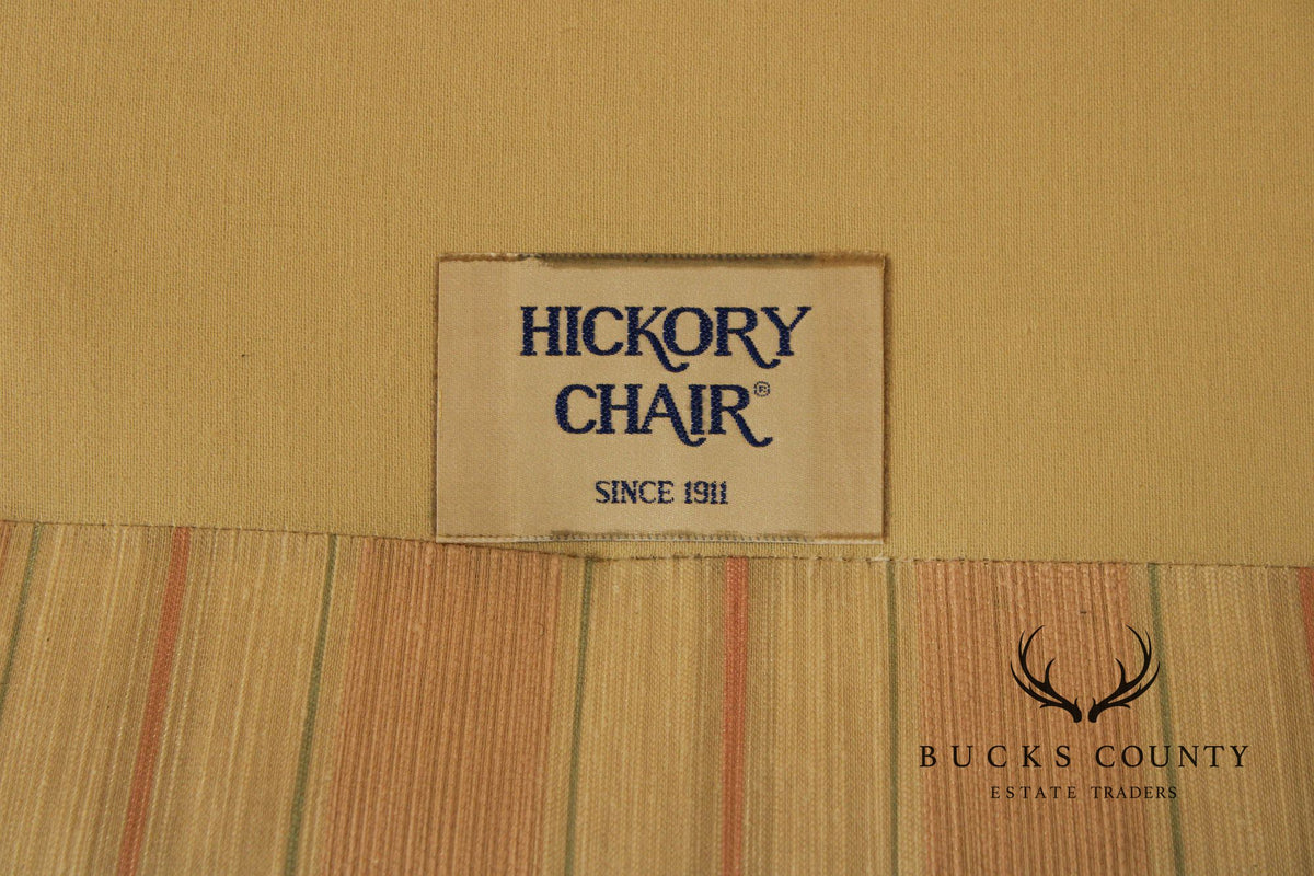 Hickory Chair Chippendale Style Mahogany Camelback Sofa