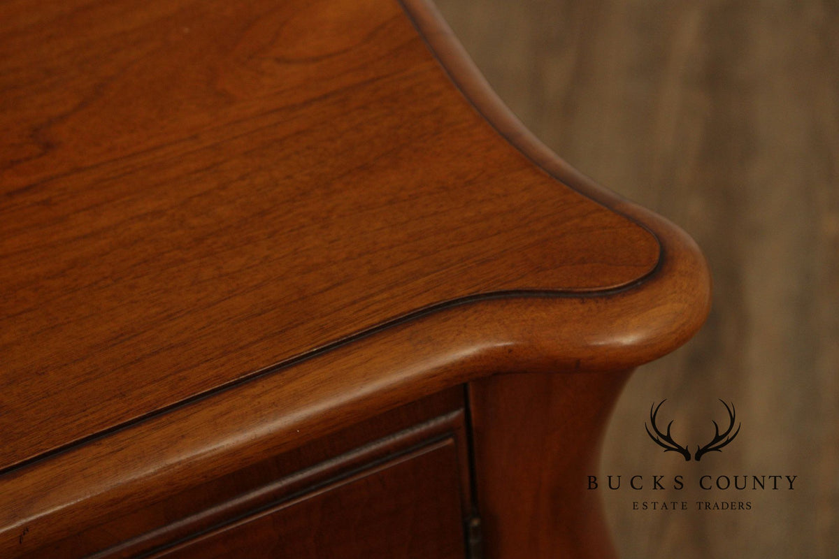 Vintage French Provincial Walnut Sideboard Buffet