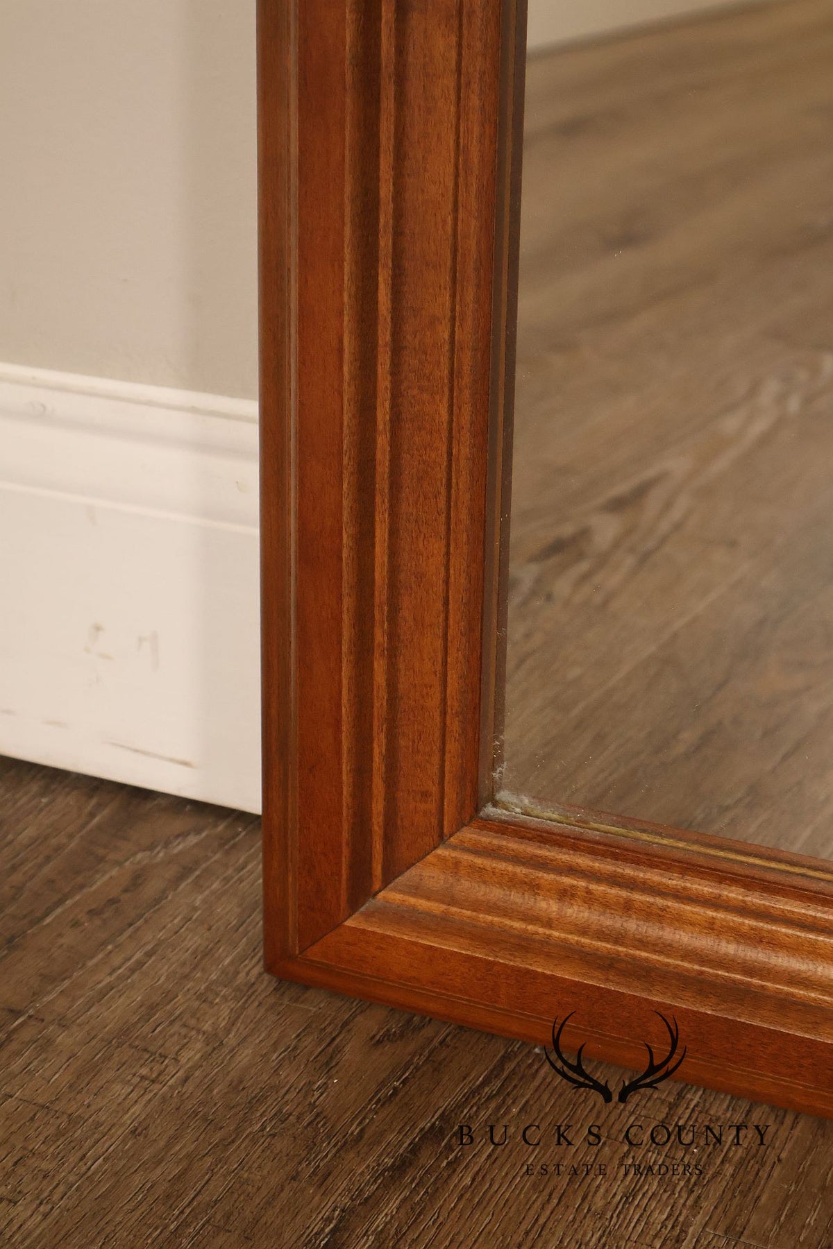HPL Mobilier Wood Framed Dresser Mirror