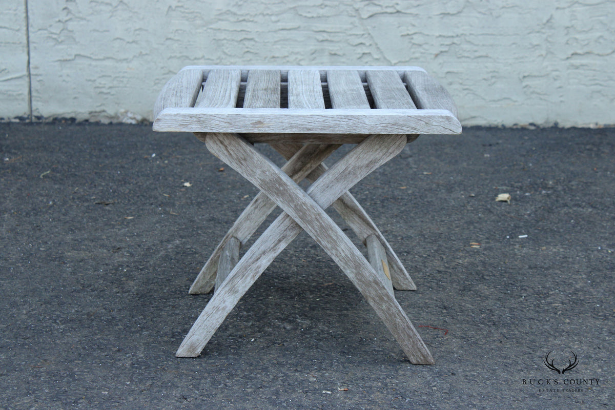 Kingsley-Bate Outdoor Patio 'St. Tropez' Teak Side Table