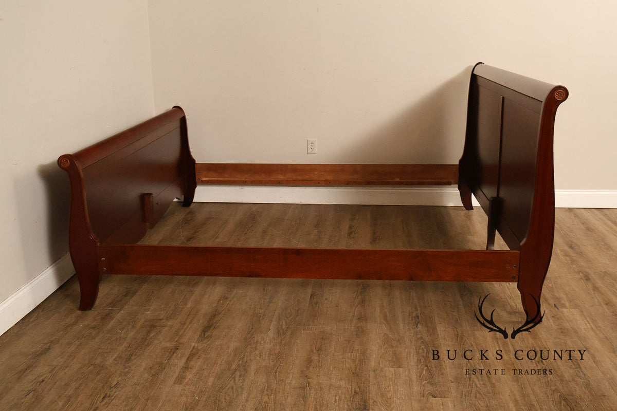 American Made King Size Sleigh Bed Frame