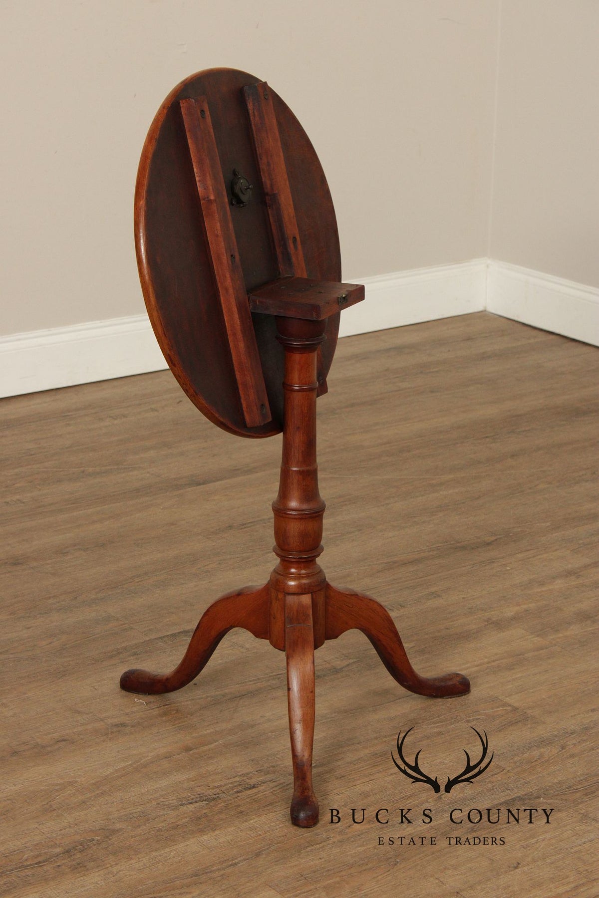 Antique Georgian Style Tilt Top Tripod Tea Table