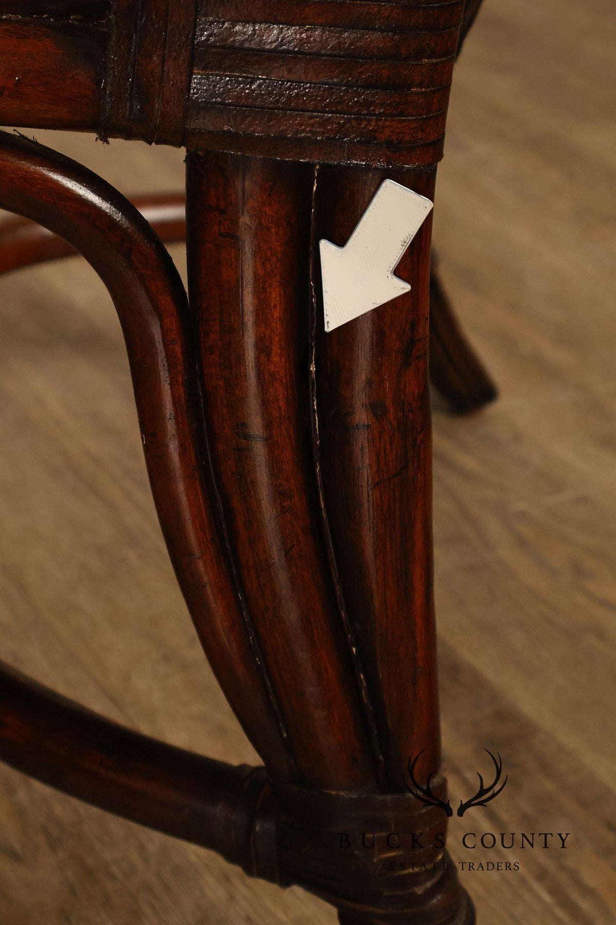 Lexington Tommy Bahama Set of Five 'Palmetto' Bamboo Dining Chairs