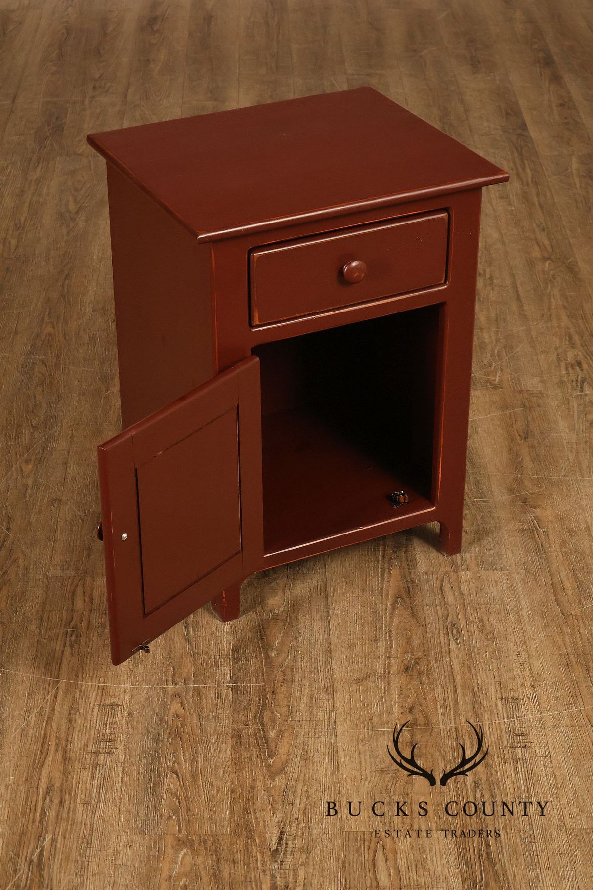 American Heritage Shaker Style Pair of Painted Nightstands