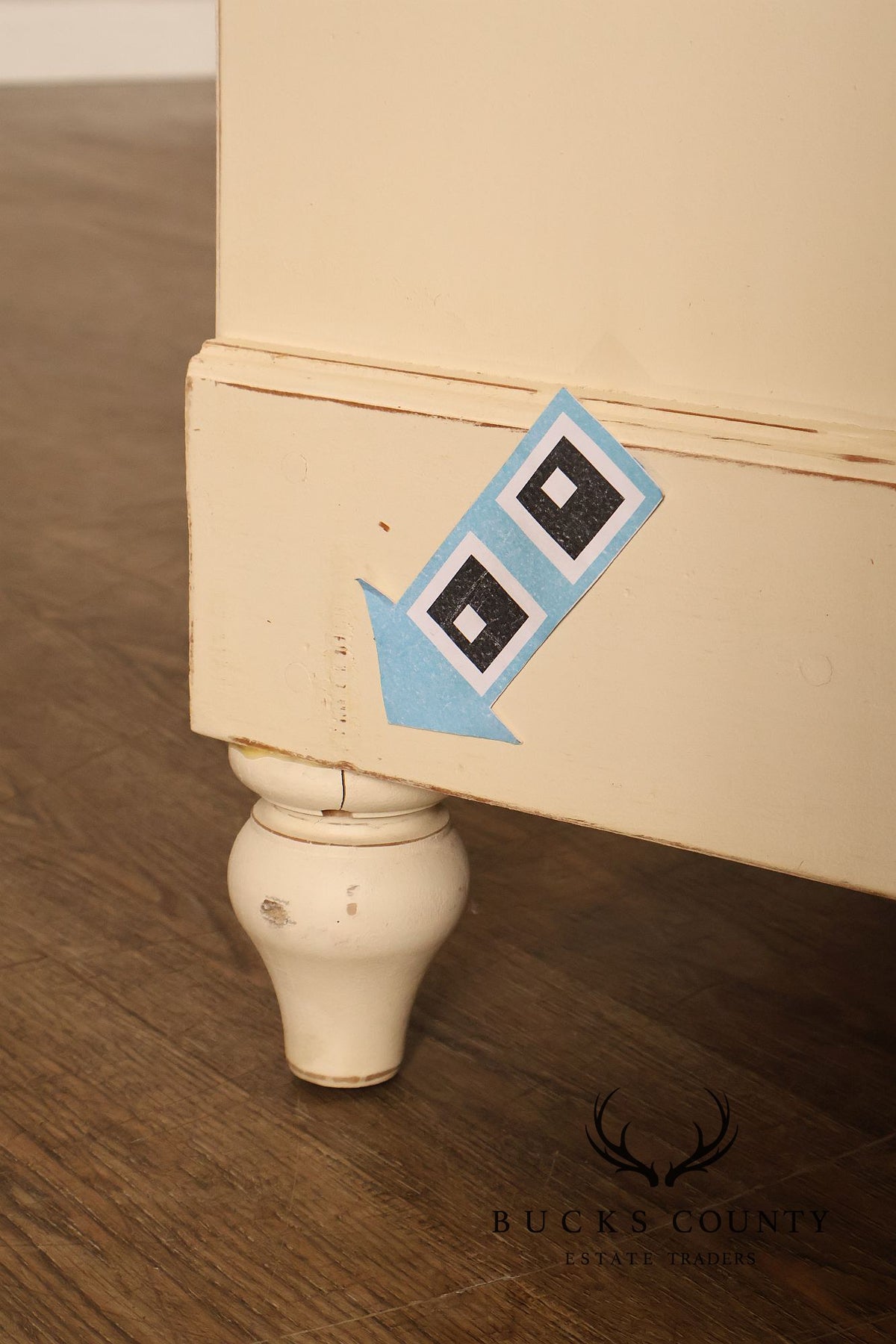 Coastal Style Painted Chest of Drawers