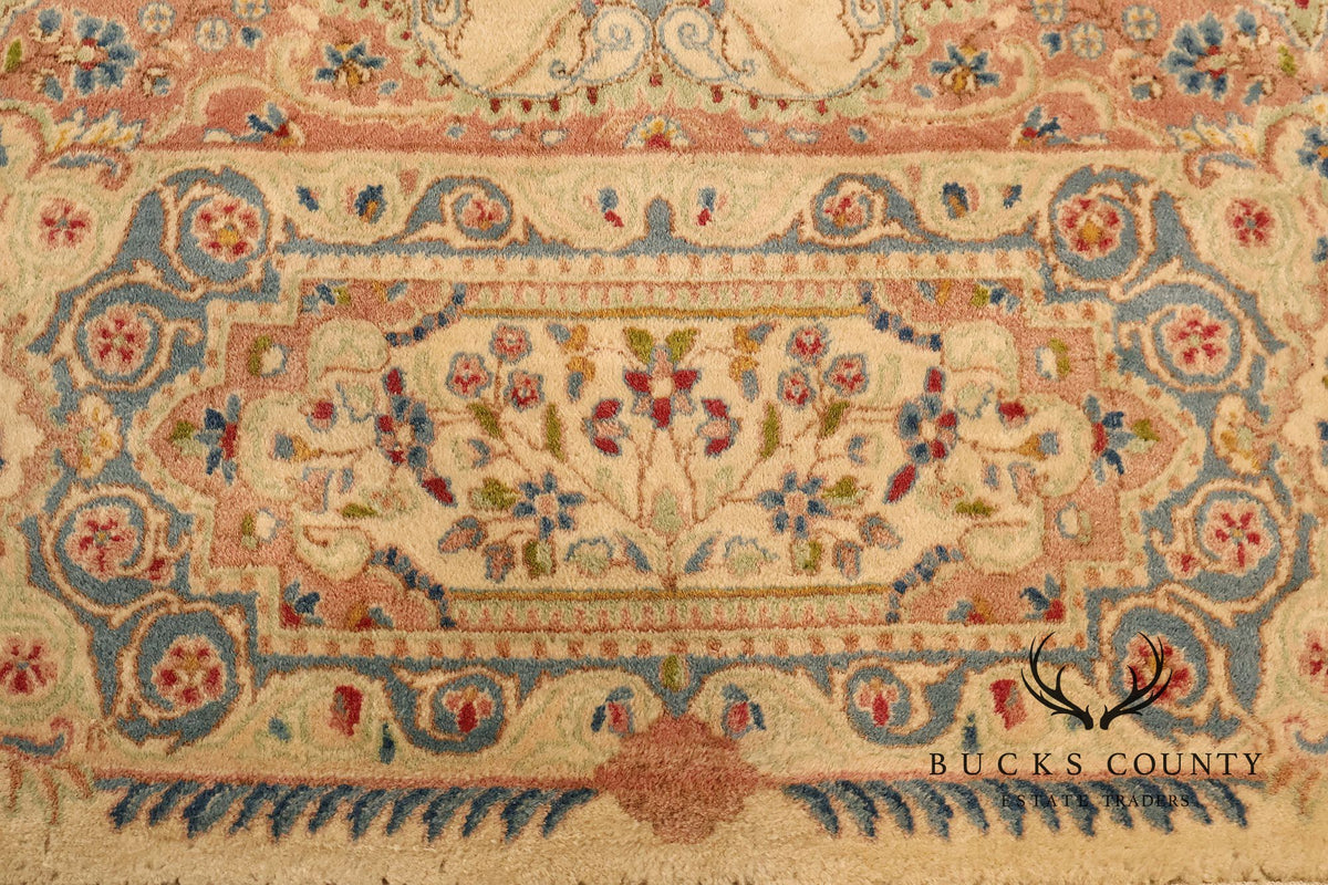 Kirmin Pattern Large Hand Tied 11' x 18' Fringed Area Rug