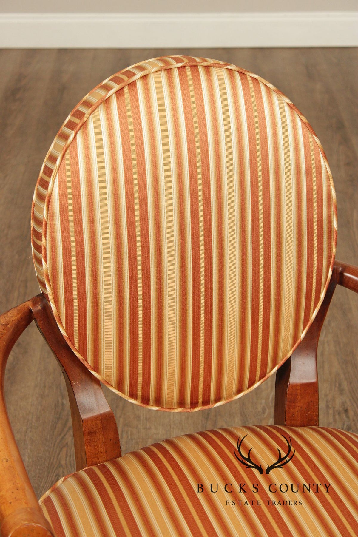 Century Chair Co. Art Deco Style Pair of Armchairs