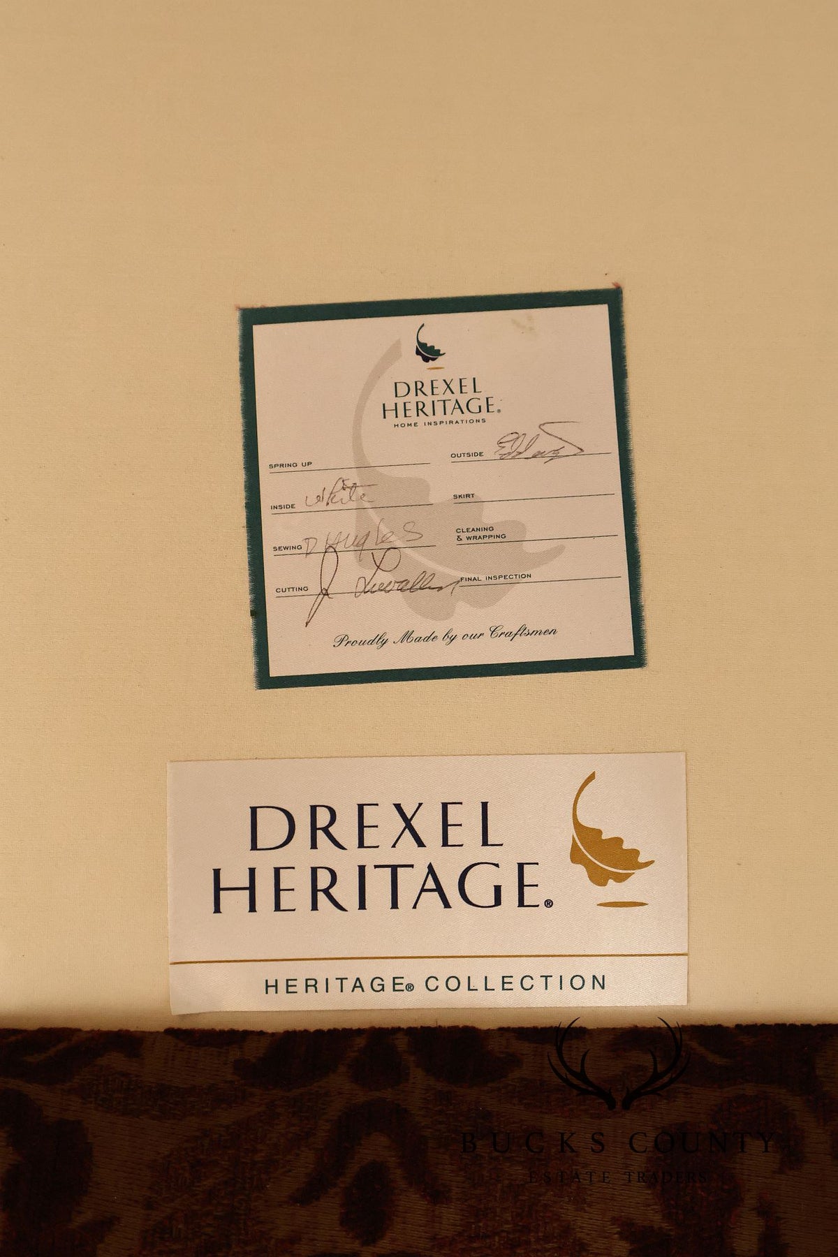 Drexel Heritage Rococo Style Chaise Lounge