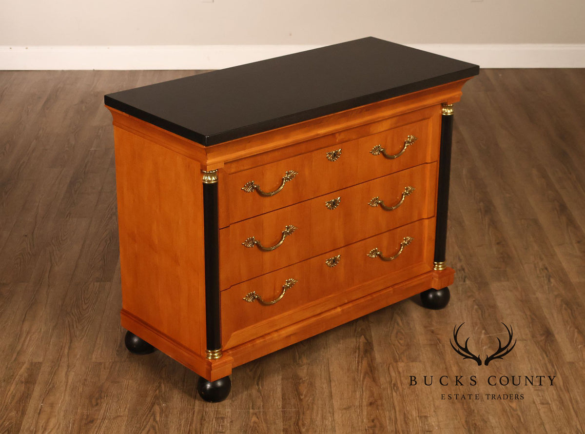 Thomasville Grand Classics Empire Style Maple Three Drawer Dresser
