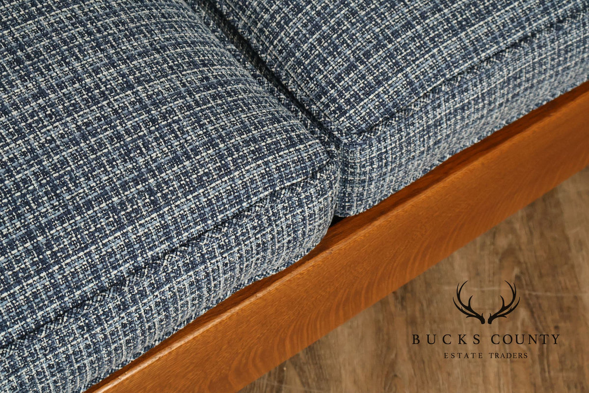 Stickley Mission Collection Oak Spindle Sofa