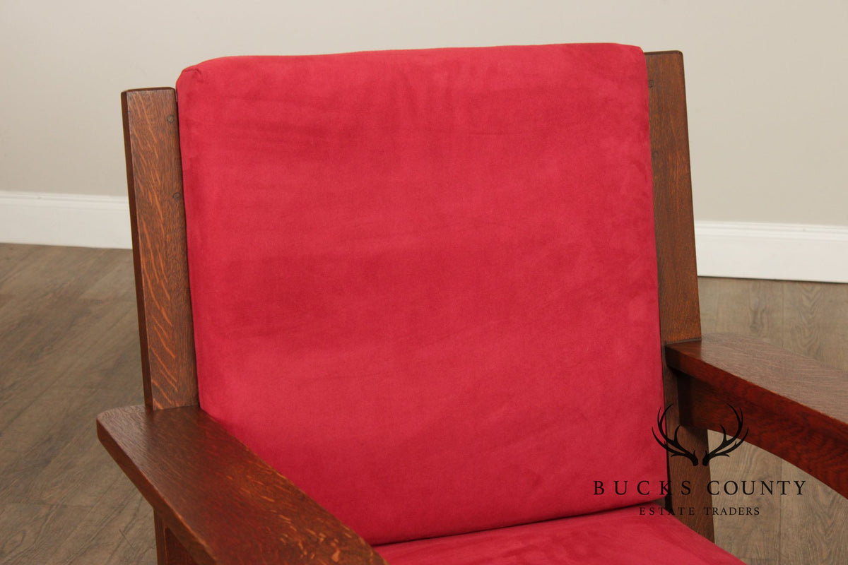 Charles Stickley Antique Mission Oak Armchair