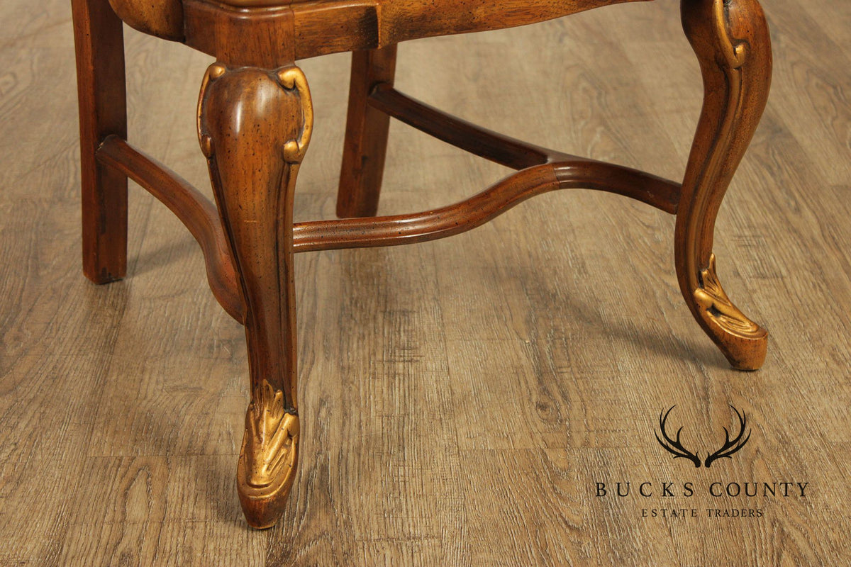 Drexel Heritage Italian Provincial Style Set of Six Dining Chairs