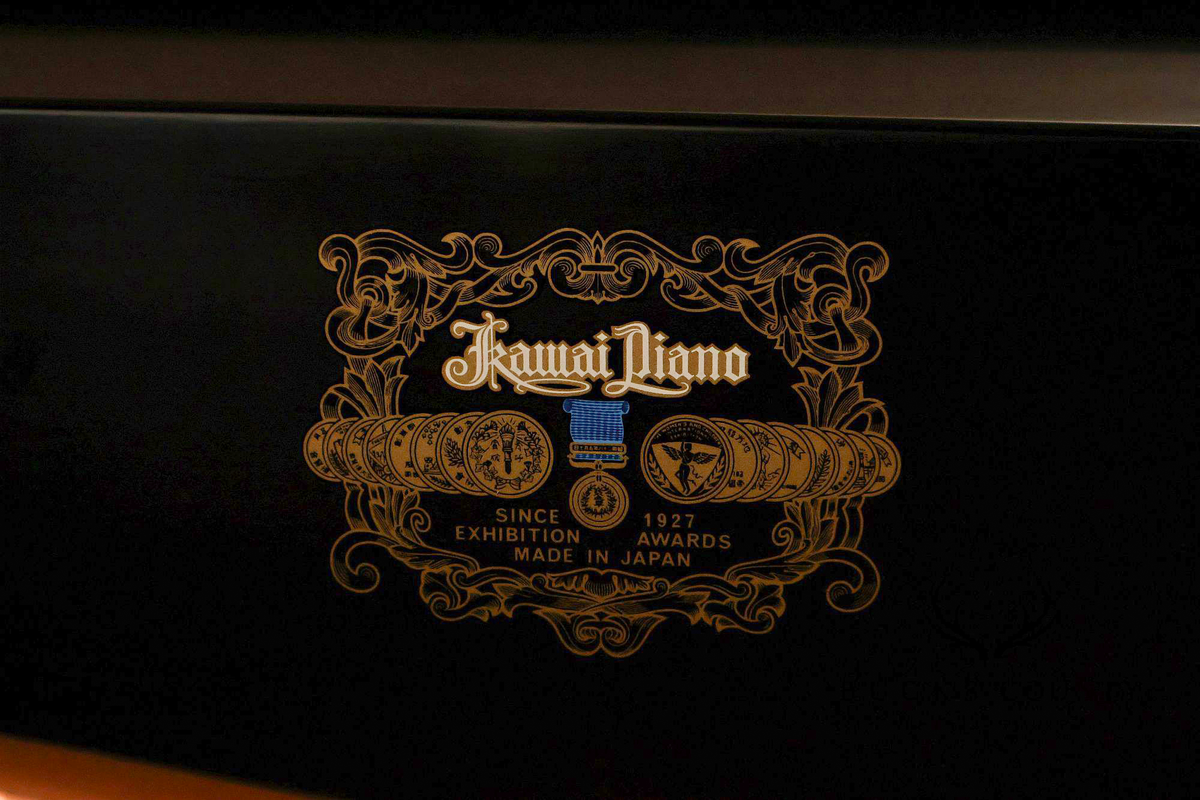 Kawai GE-1 Black Baby Grand Piano With Matching Bench