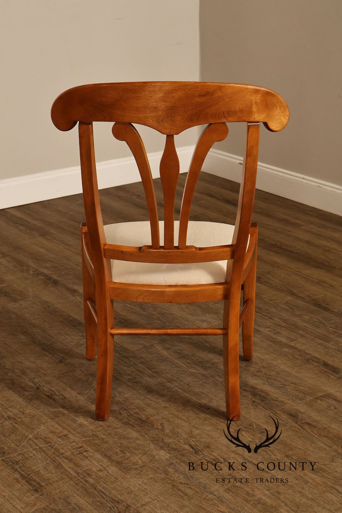 Nichols & Stone Set of 6 French Country Style Maple Dining Chairs