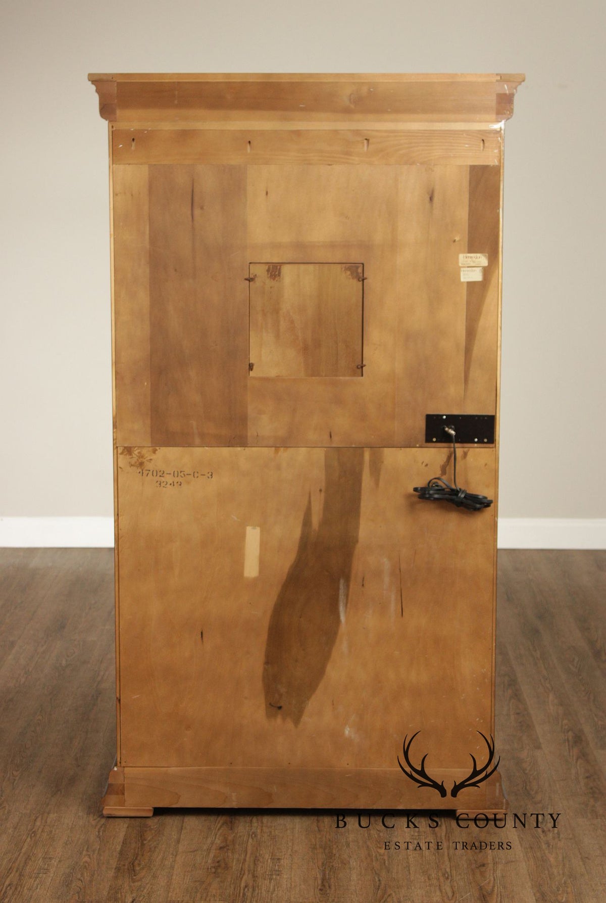 Henredon Charles X Collection Burlwood Armoire