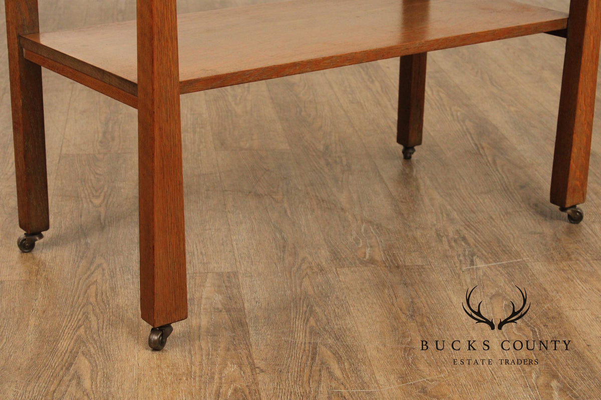 J.K. Rishel Furniture Co. Antique Mission Oak Server