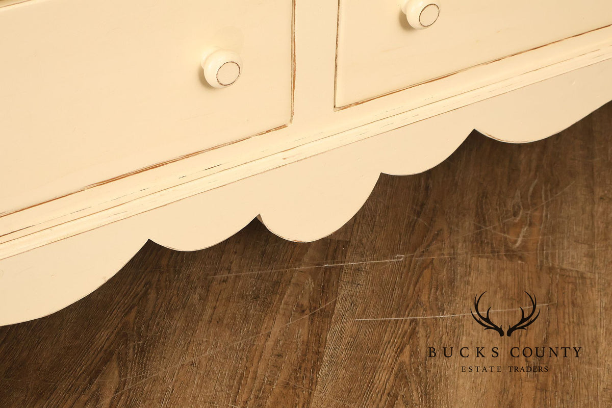 Coastal Style Painted Chest of Drawers