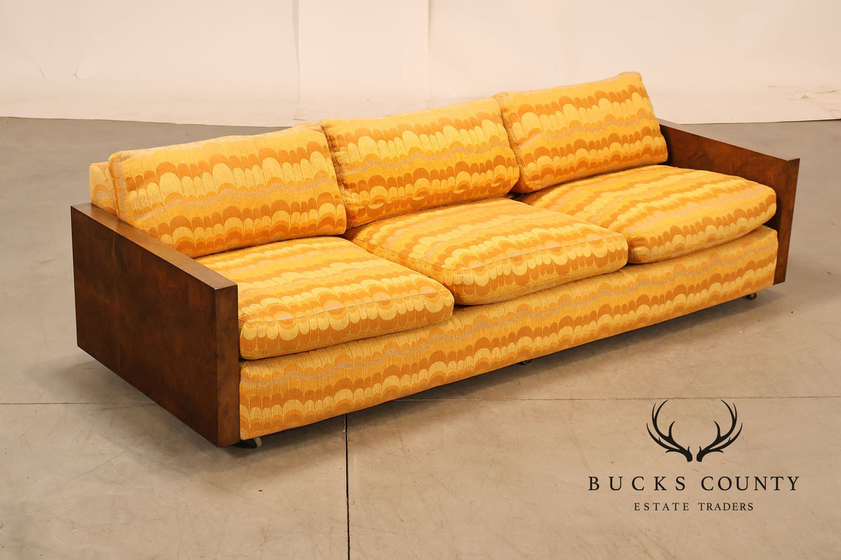 Thayer Coggin Milo Baughman Mid Century Modern Sofa