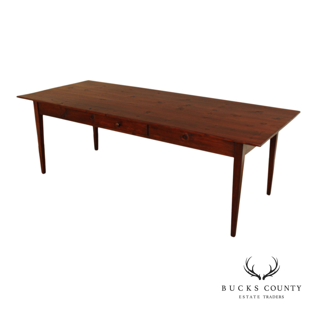 Custom Farmhouse Pine Dining Table