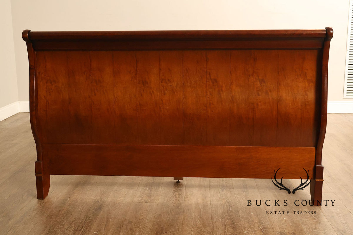 Grange Louis Philippe Style Queen Cherry Sleigh Bed