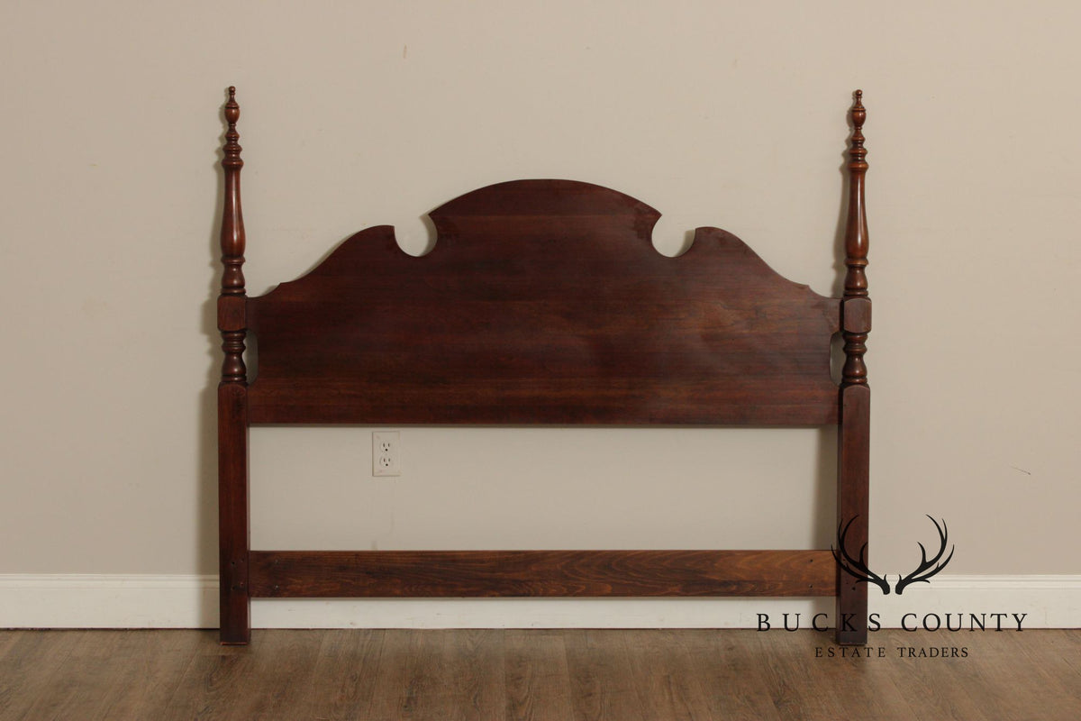 Chippendale Style Cherry Queen Poster Headboard