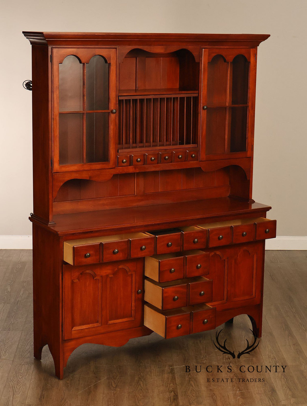 Pennsylvania House Farmhouse Cherry China Cabinet
