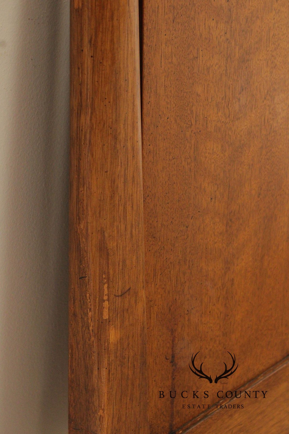 John Stuart Mid Century Modern Walnut Queen Headboard