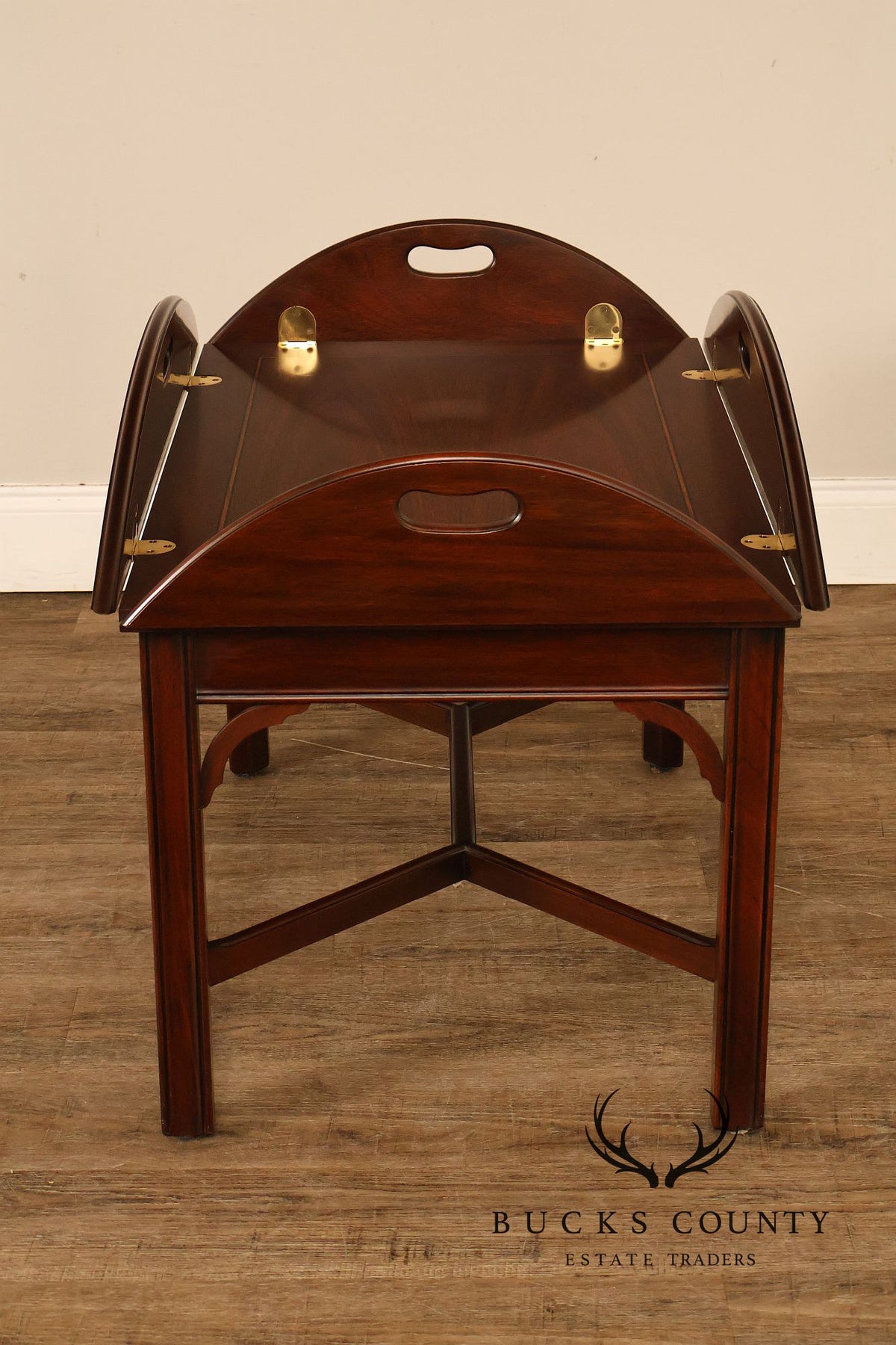Henkel Harris Mahogany Butler’s Tray Coffee Table