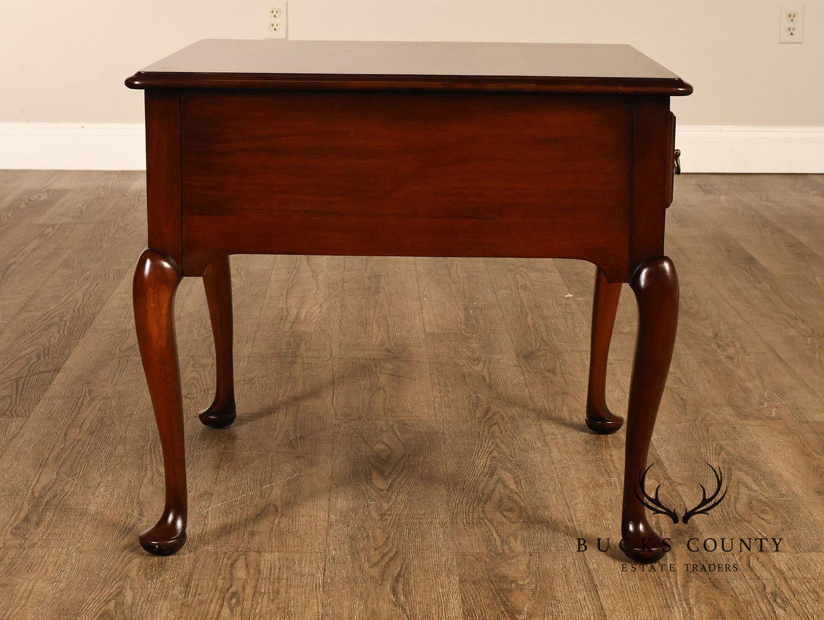 Statton Trutype Americana Cherry Queen Anne End Table