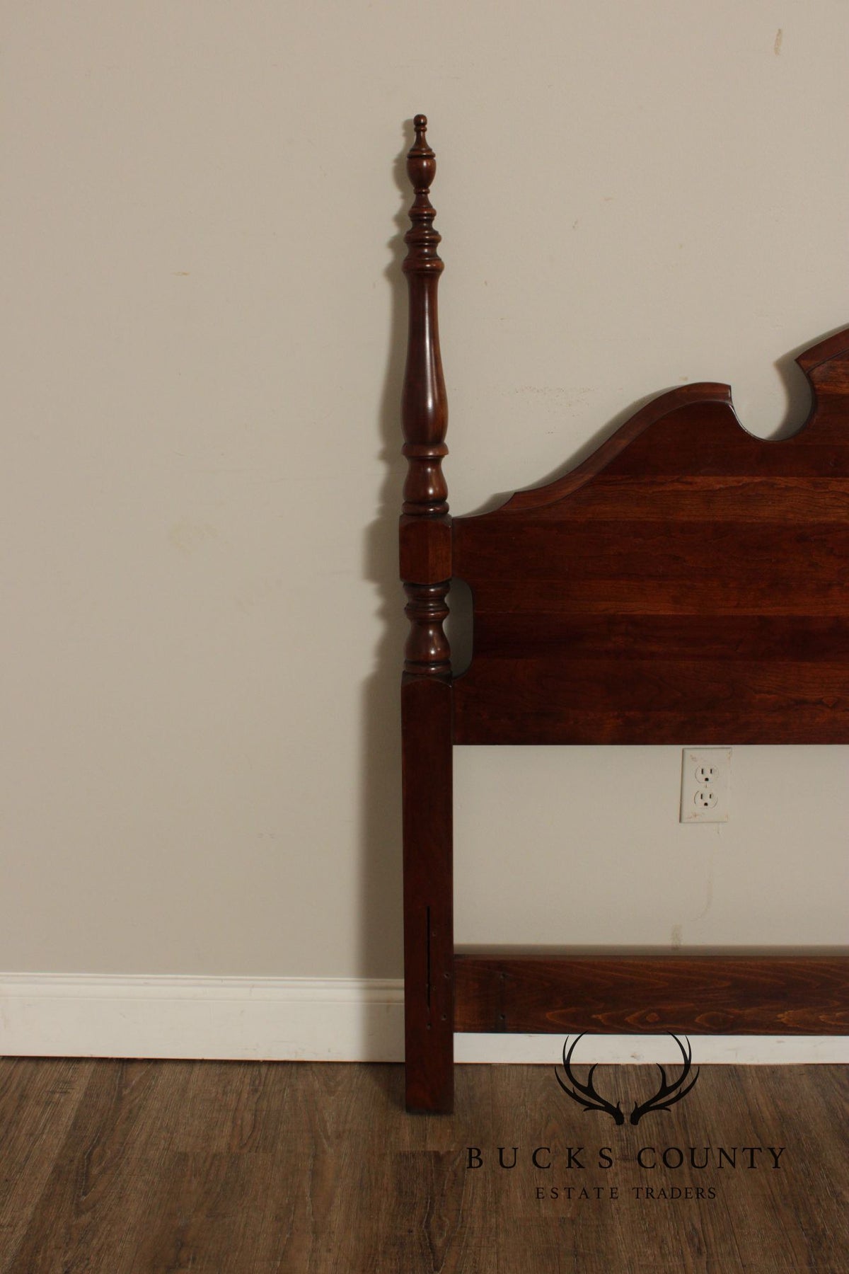 Chippendale Style Cherry Queen Poster Headboard