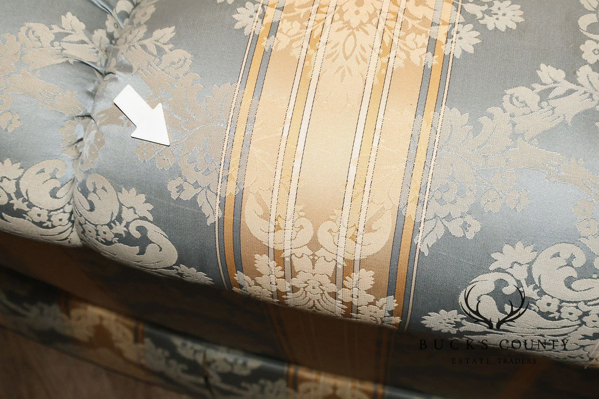 Kindel Custom Upholstered Channel Back Sofa