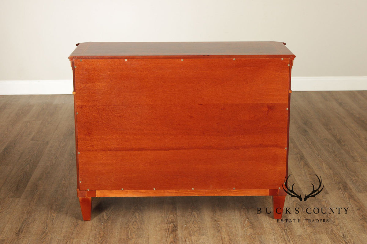 Italian Neoclassical Style Marquetry Inlaid Server