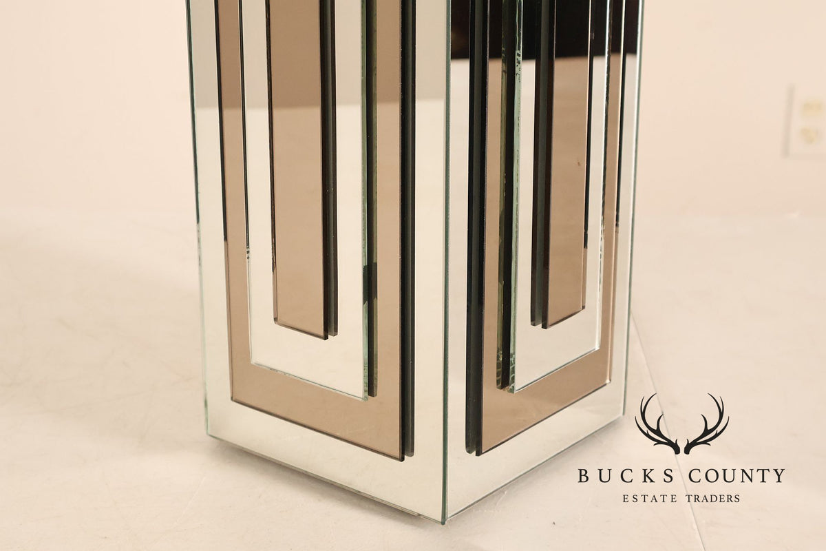 Ello Hollywood Regency Mirrored Table Lamp