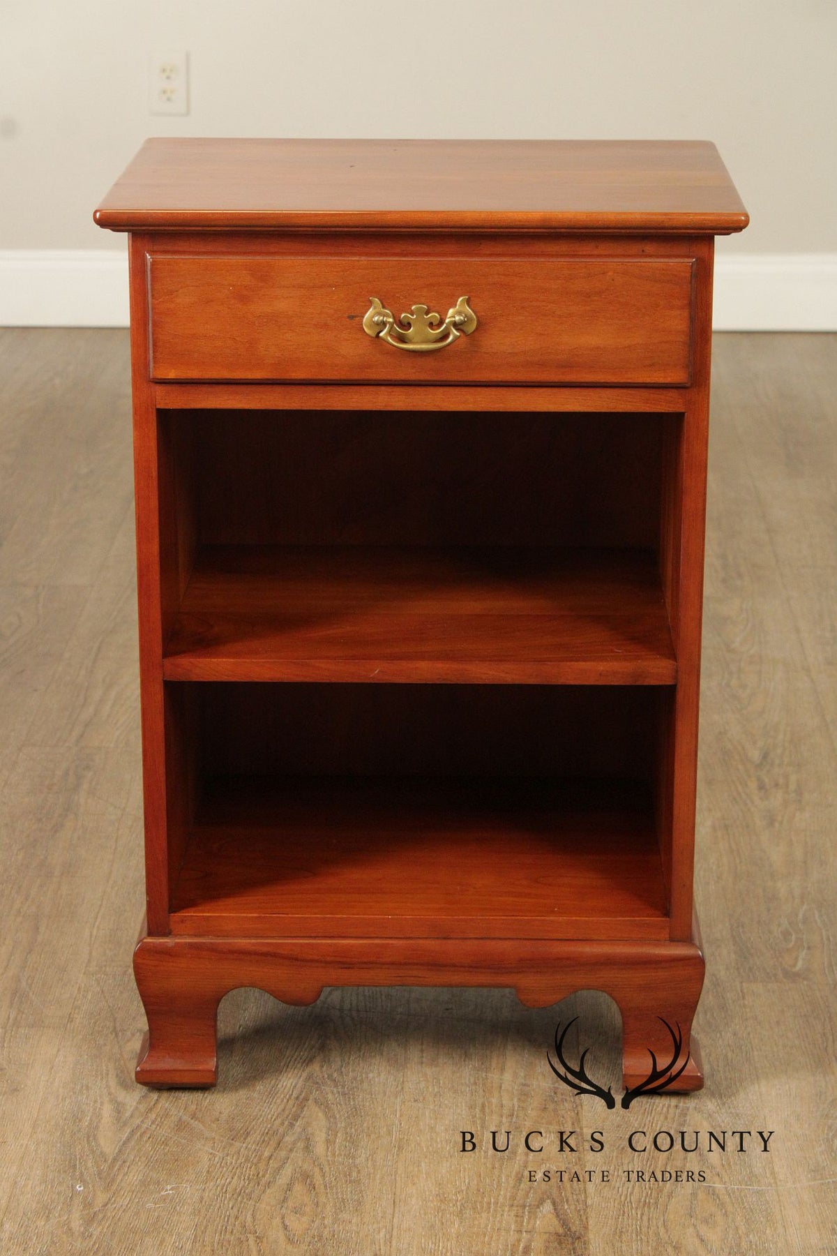 Stickley Cherry Valley Chippendale Style Nightstand
