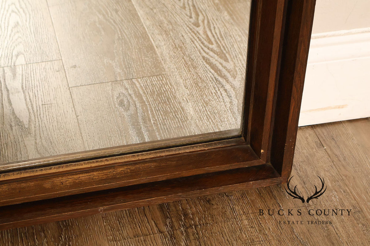Mid Century Modern Brutalist Arched Wall Mirror