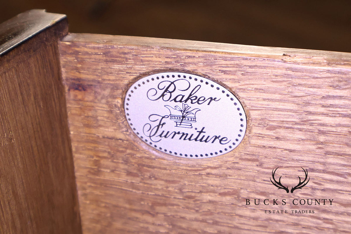 Baker Campaign Style Rosewood Low Chest